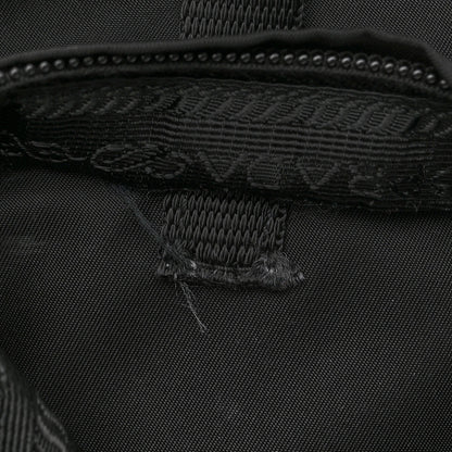 Prada Tessuto Nylon Vela Small Double Buckle Backpack Black 11 of 12
