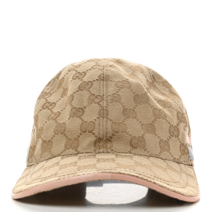 Gucci Monogram Web Baseball Hat XL Beige 3 of 10