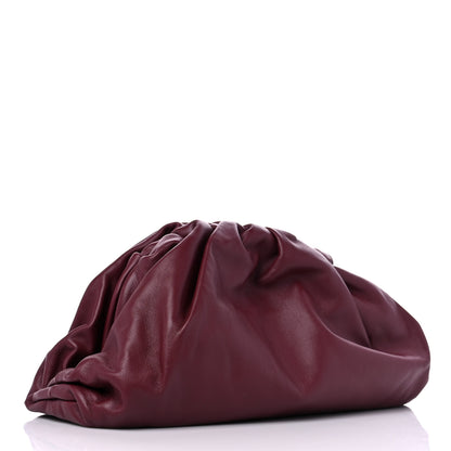 Bottega Veneta Smooth Butter Calf The Pouch Oversized Clutch Bordeaux 3 of 9