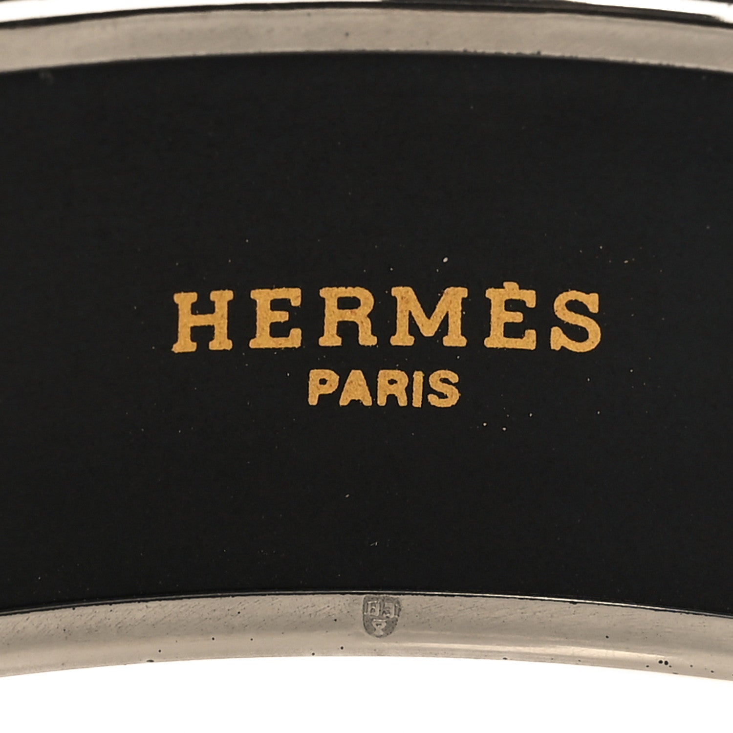 Hermes Enamel Printed Wide Grand Apparat Bracelet 70 4 of 5