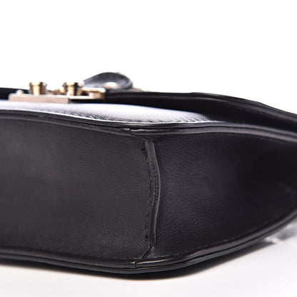 Valentino Garavani Vitello Mini Glam Lock Rockstud Flap Black 8 of 12