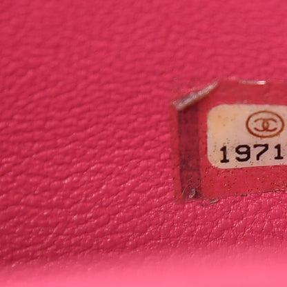 Chanel Lambskin Quilted Mini Rectangular Flap Fuchsia 7 of 19