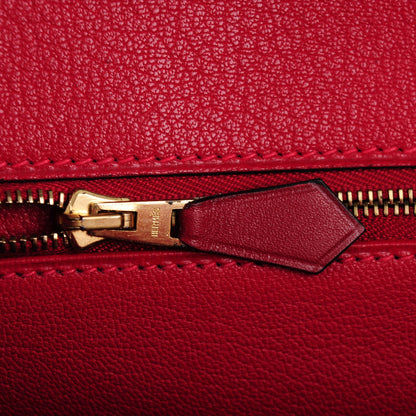 Hermes Box Vibrato Birkin 35 Vert Clair 10 of 24