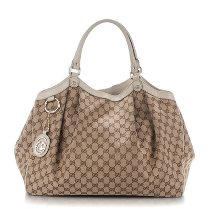 Gucci Monogram Large Sukey Tote Off White 1 of 7