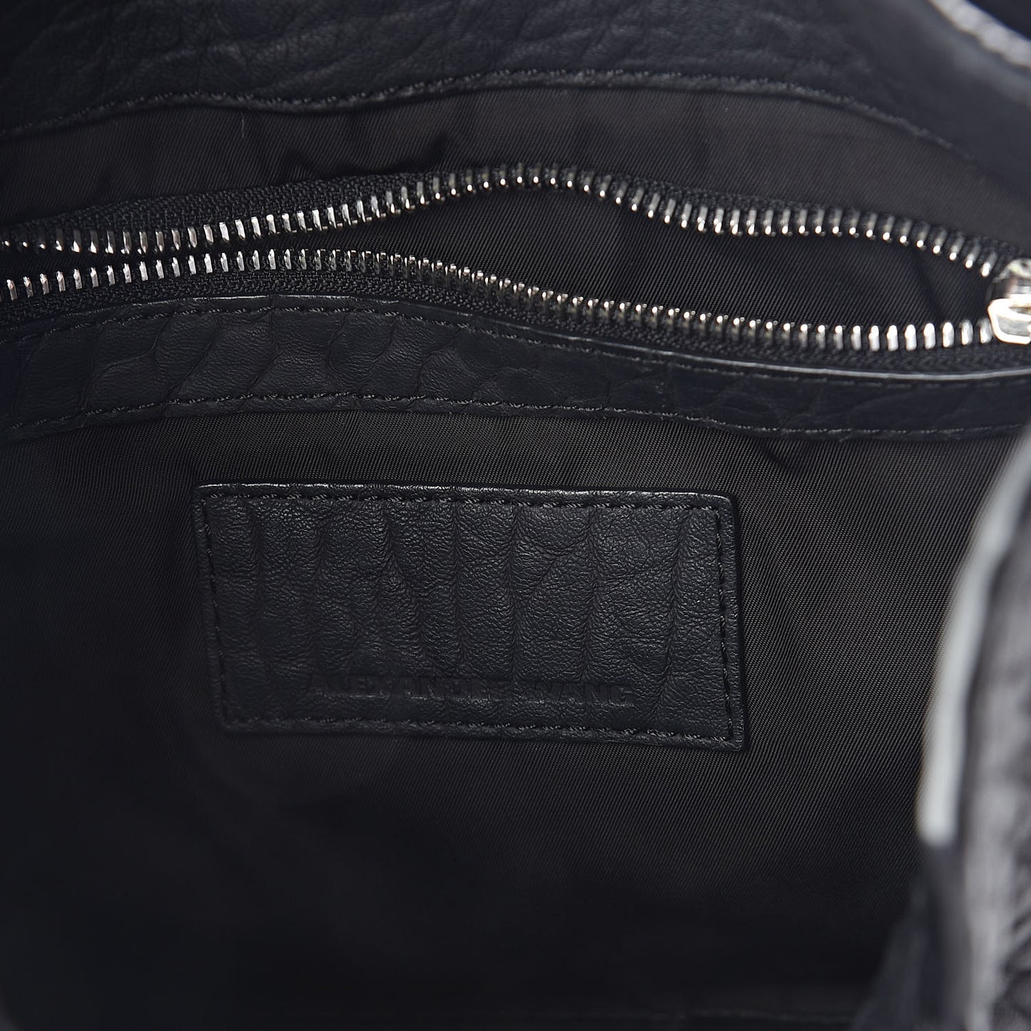 Pebbled Lambskin Darcy Hobo Black
