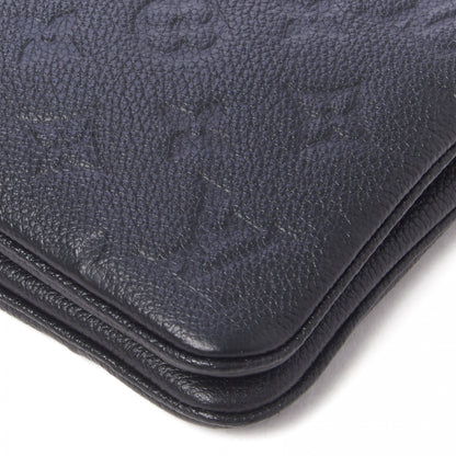 Louis Vuitton Empreinte Double Zip Pochette Black 5 of 8
