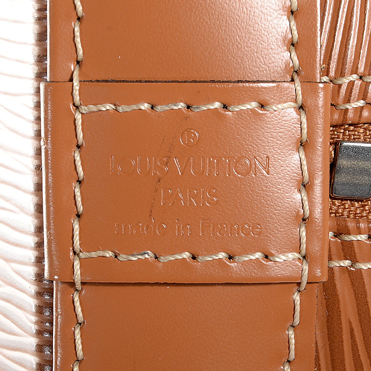 Louis Vuitton Epi Alma Cannelle 7 of 7
