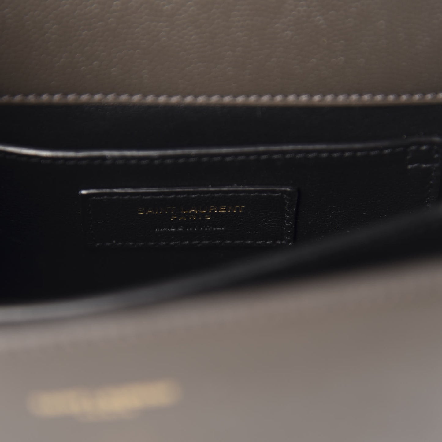 Grain de Poudre Mini Classic Monogram Cassandra Top Handle Pebble