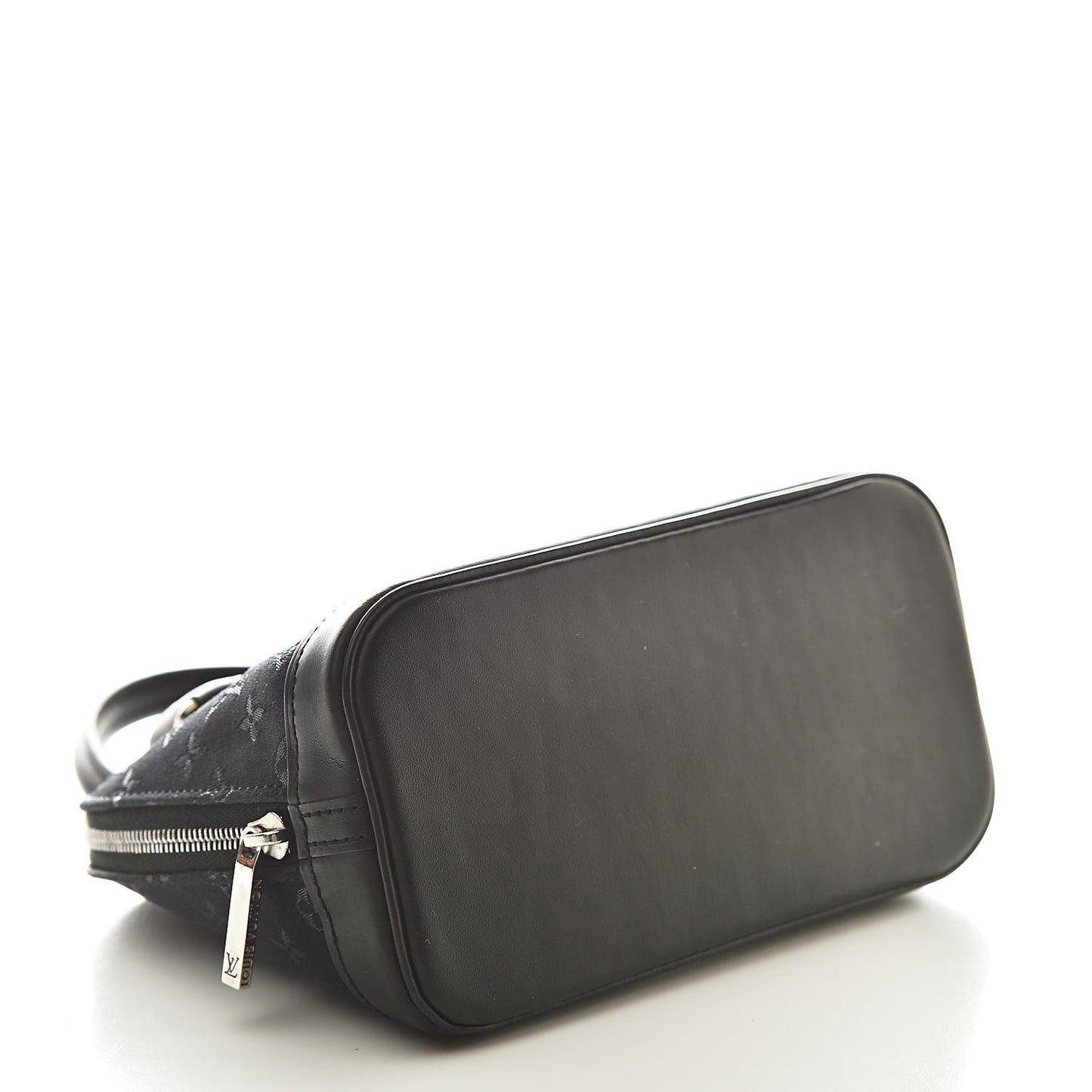 Satin Monogram Little Alma Black