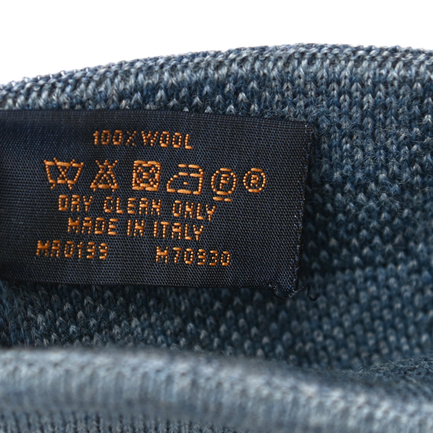 Wool Petit Damier Hat NM Light Blie