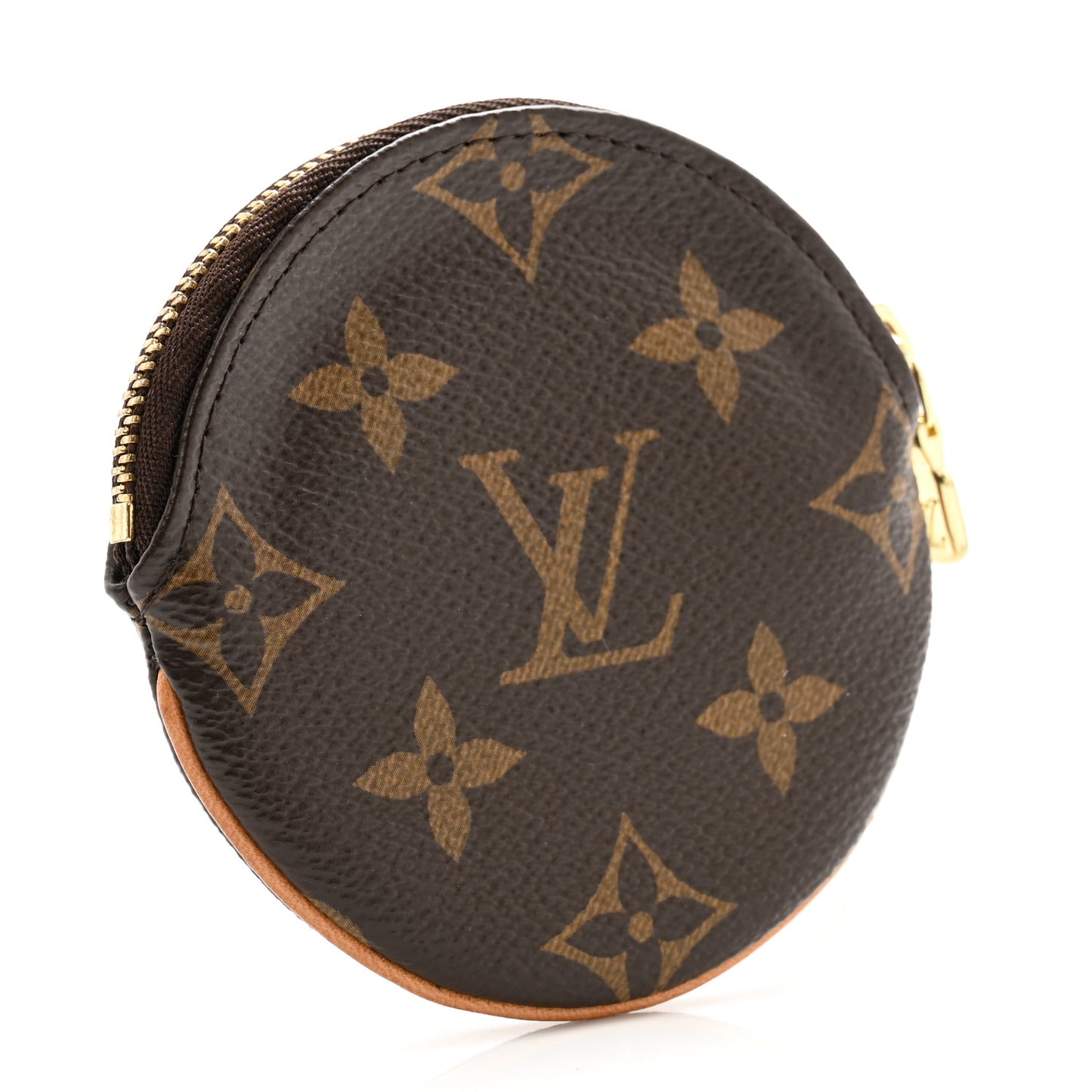 Monogram Round Coin Purse