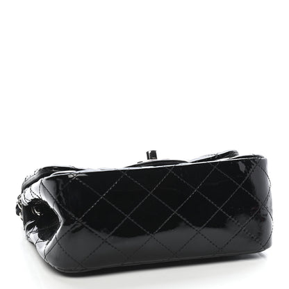 Chanel Patent Calfskin Quilted Mini Square Flap Black 4 of 9