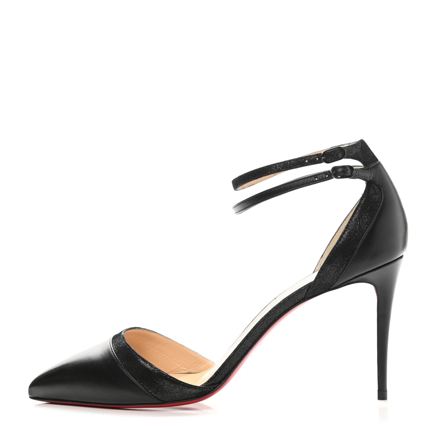 Suede Kid Uptown Double 85 Pumps 41.5 Black