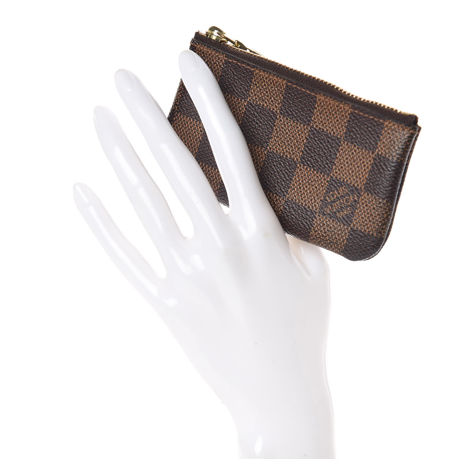 Louis Vuitton Damier Ebene Key Pouch 2 of 6