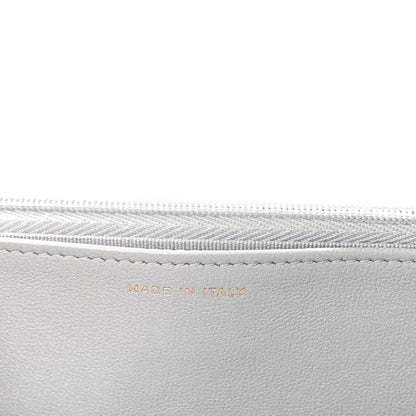 Chanel Caviar Quilted Sweetheart Wallet On Chain WOC Grey 7 of 12