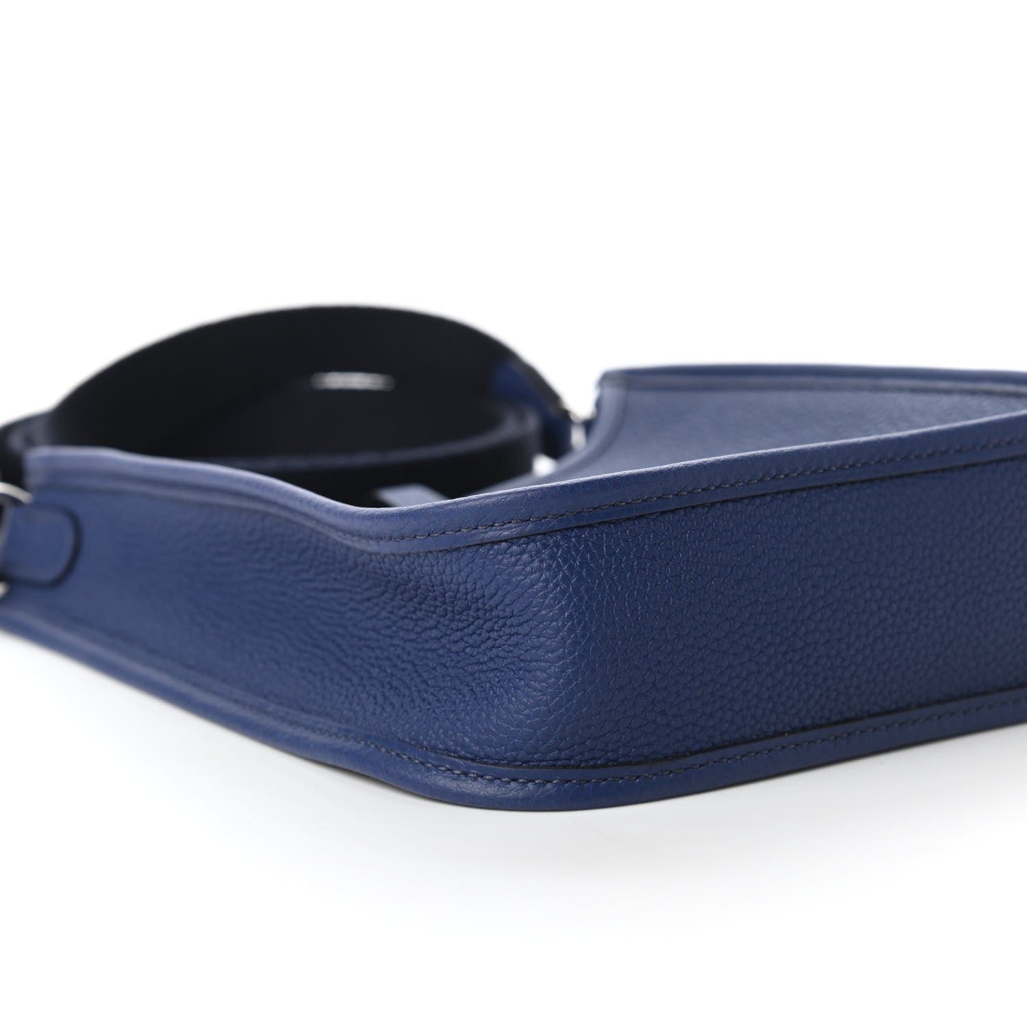 Hermes Taurillon Clemence Amazone Evelyne TPM Blue Saphir Blue Indigo 6 of 11
