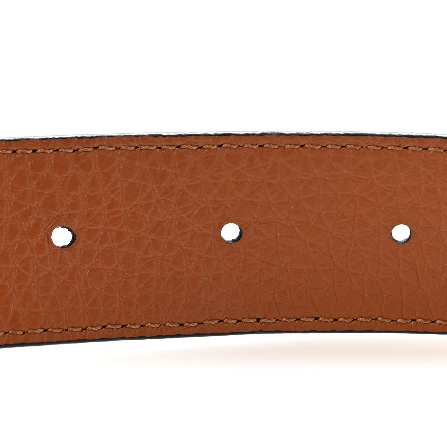 Taurillon Calfskin 30mm LV Initiales Reversible Belt 90 36 Black