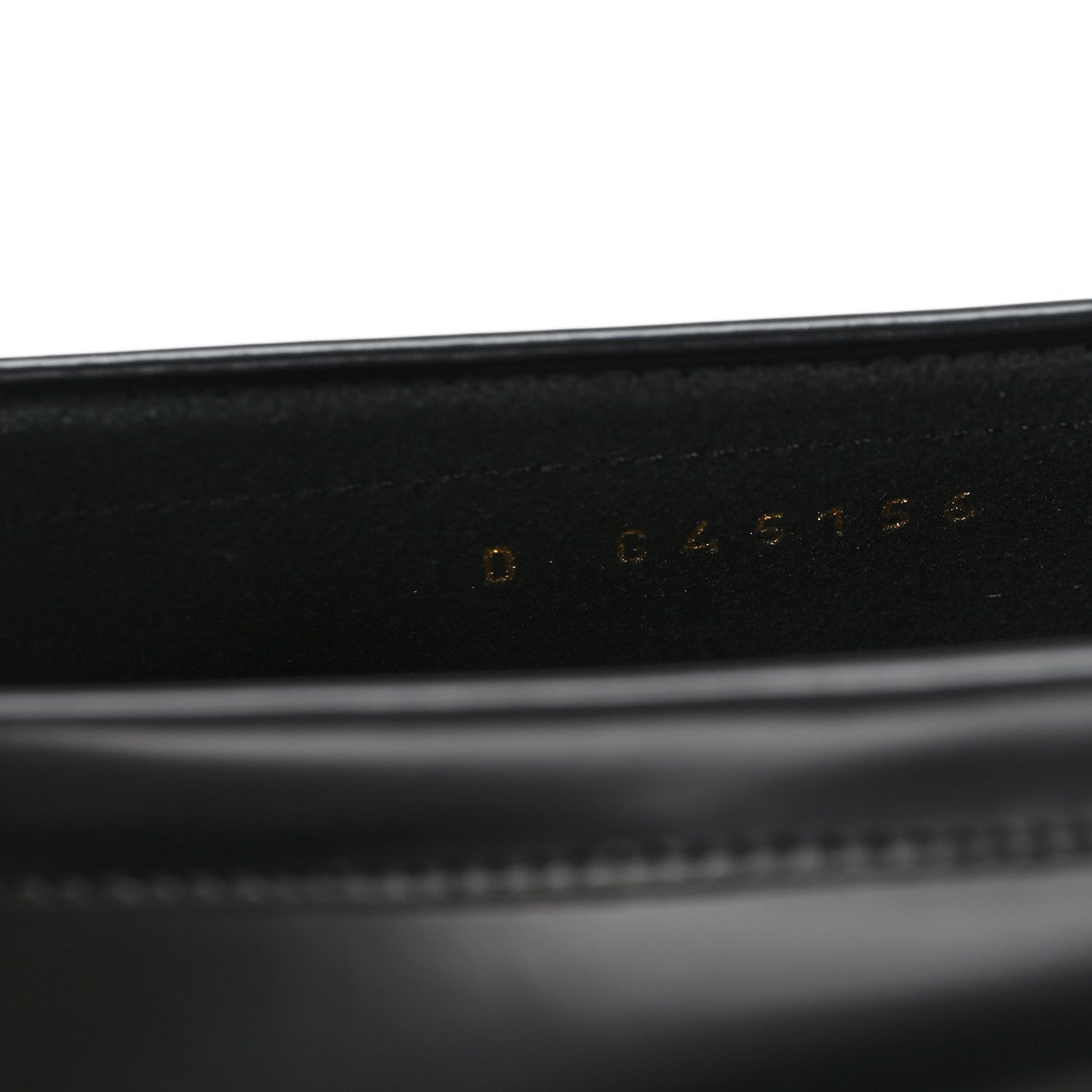 Calfskin Metal CC Loafers 40.5 Black