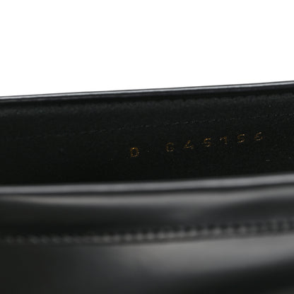 Chanel Calfskin Metal CC Loafers 40.5 Black 7 of 10