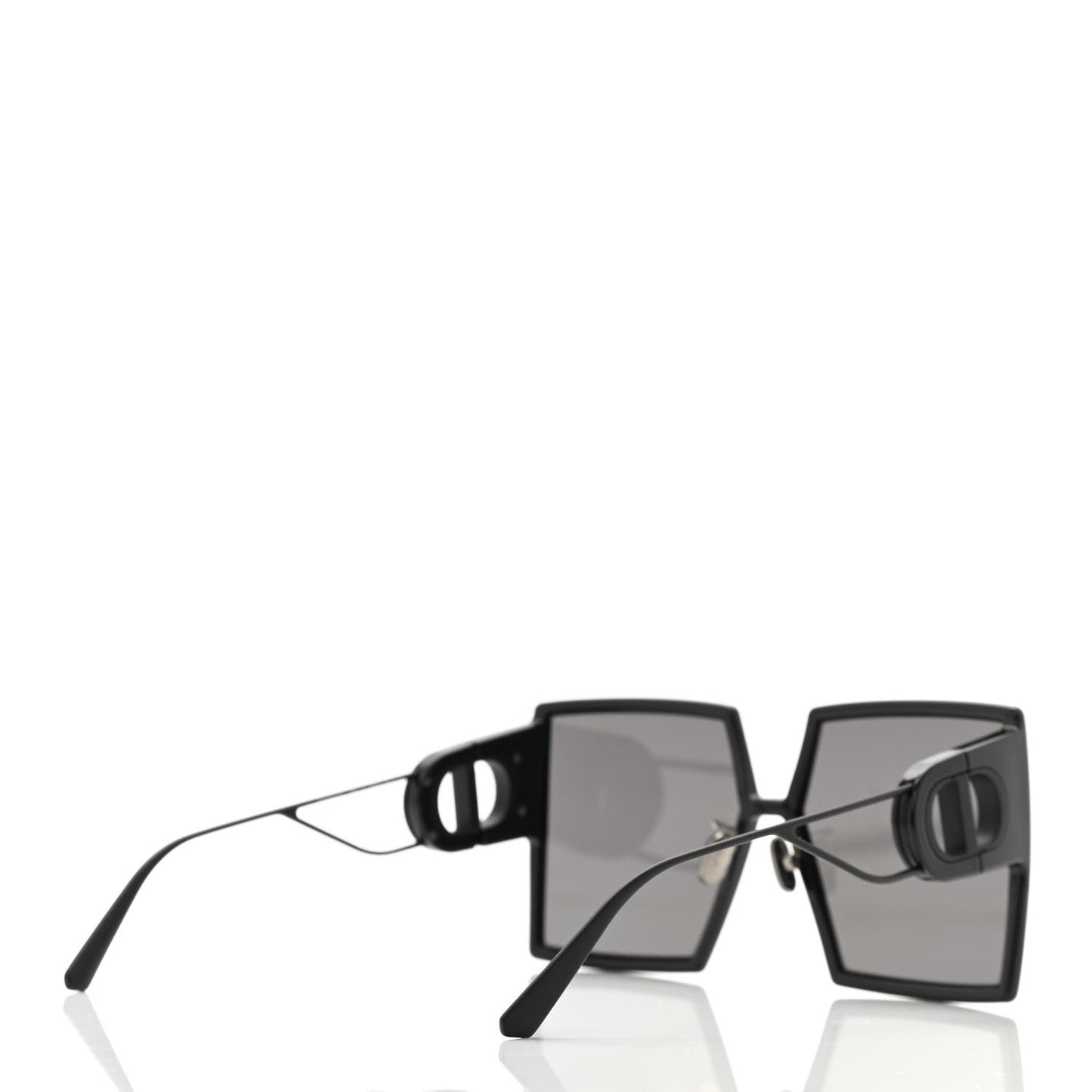 Square 30 Montaigne Sunglasses Black