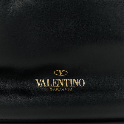 Valentino Garavani Nappa Medium Rockstud Soft Tote Black 11 of 17