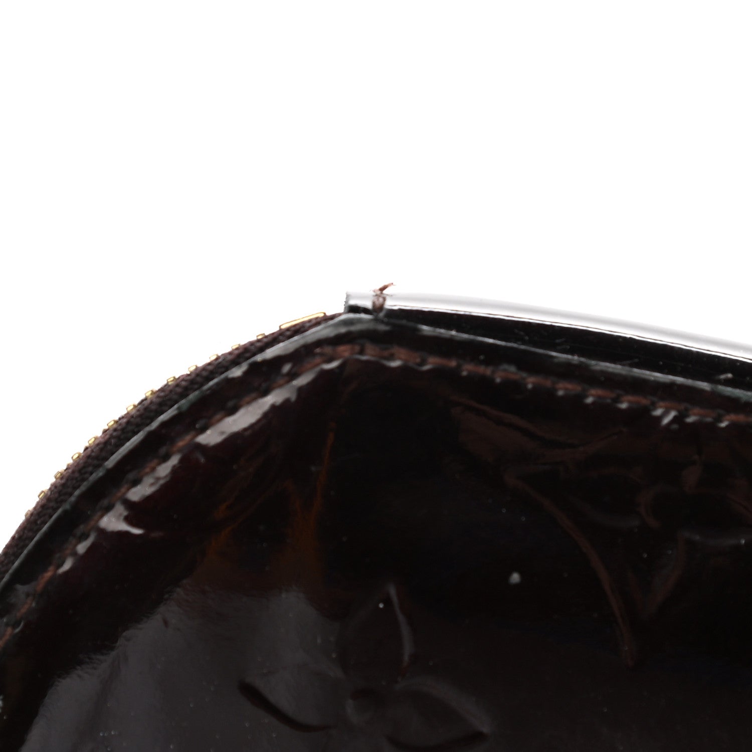 Louis Vuitton Vernis Chapeau Coin Purse Amarante 7 of 7