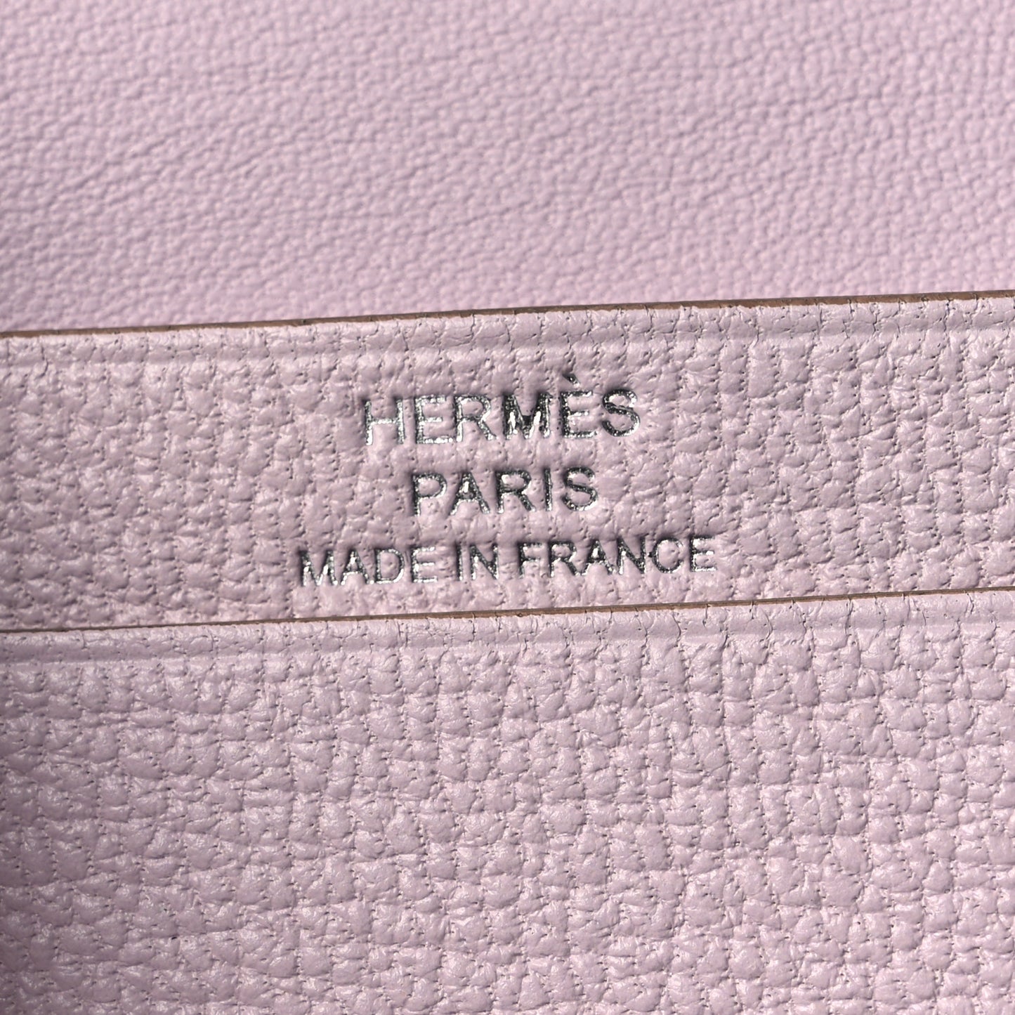 Chevre Mysore Bearn Card Holder Wallet Mauve Pale