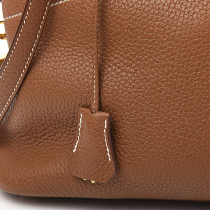 Hermes Taurillon Clemence Bolide 31 Gold 11 of 13