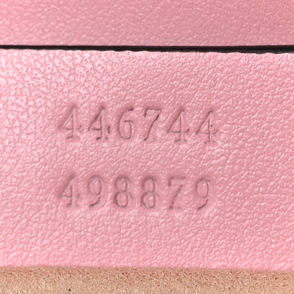 Gucci Calfskin Matelasse Mini GG Marmont Shoulder Bag Wild Rose 7 of 10