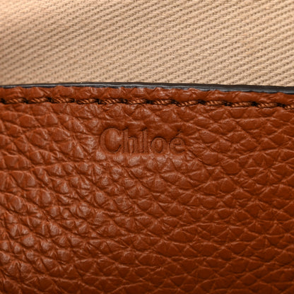 Chloe Calfskin Medium Marcie Round Crossbody Bag Tan 6 of 10