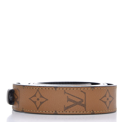 Louis Vuitton Reverse Monogram Bandouliere Shoulder Strap XL Black 2 of 4