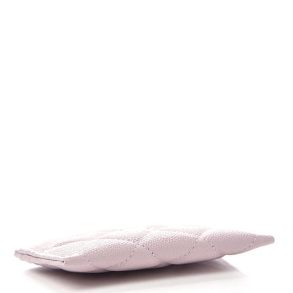 Chanel Caviar Quilted Card Holder Light Pink 4 of 8