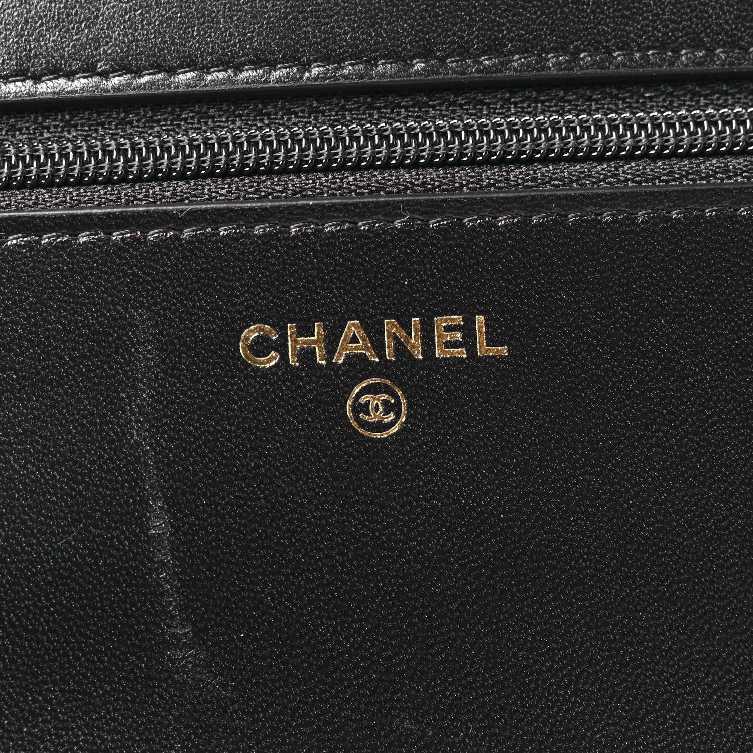 Chanel Lambskin Quilted Chanel 19 Wallet On Chain WOC Black 6 of 11