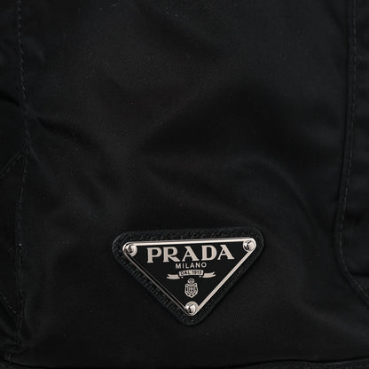 Prada Nylon New Vela Studded Backpack Black 7 of 14