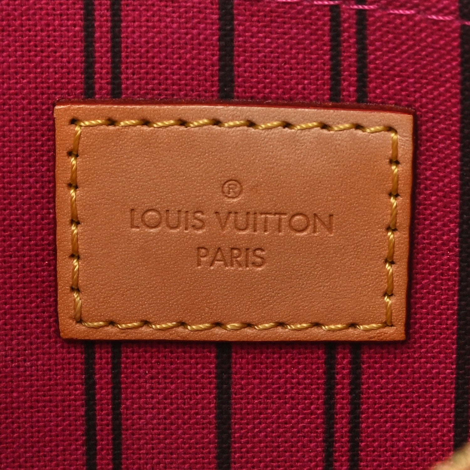 Louis Vuitton Monogram Neverfull MM GM Pochette Pivoine 6 of 10