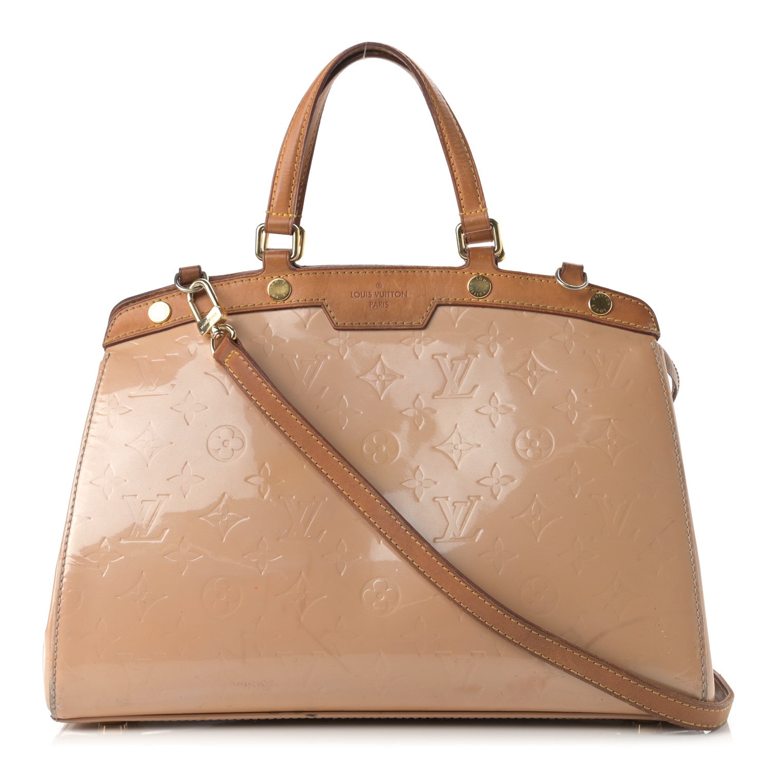 Louis Vuitton Vernis Brea MM Noisette 1 of 18