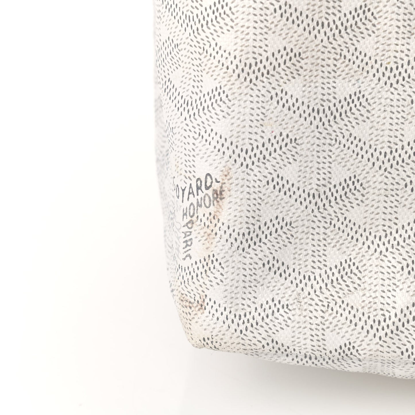 Goyardine Saint Louis PM White