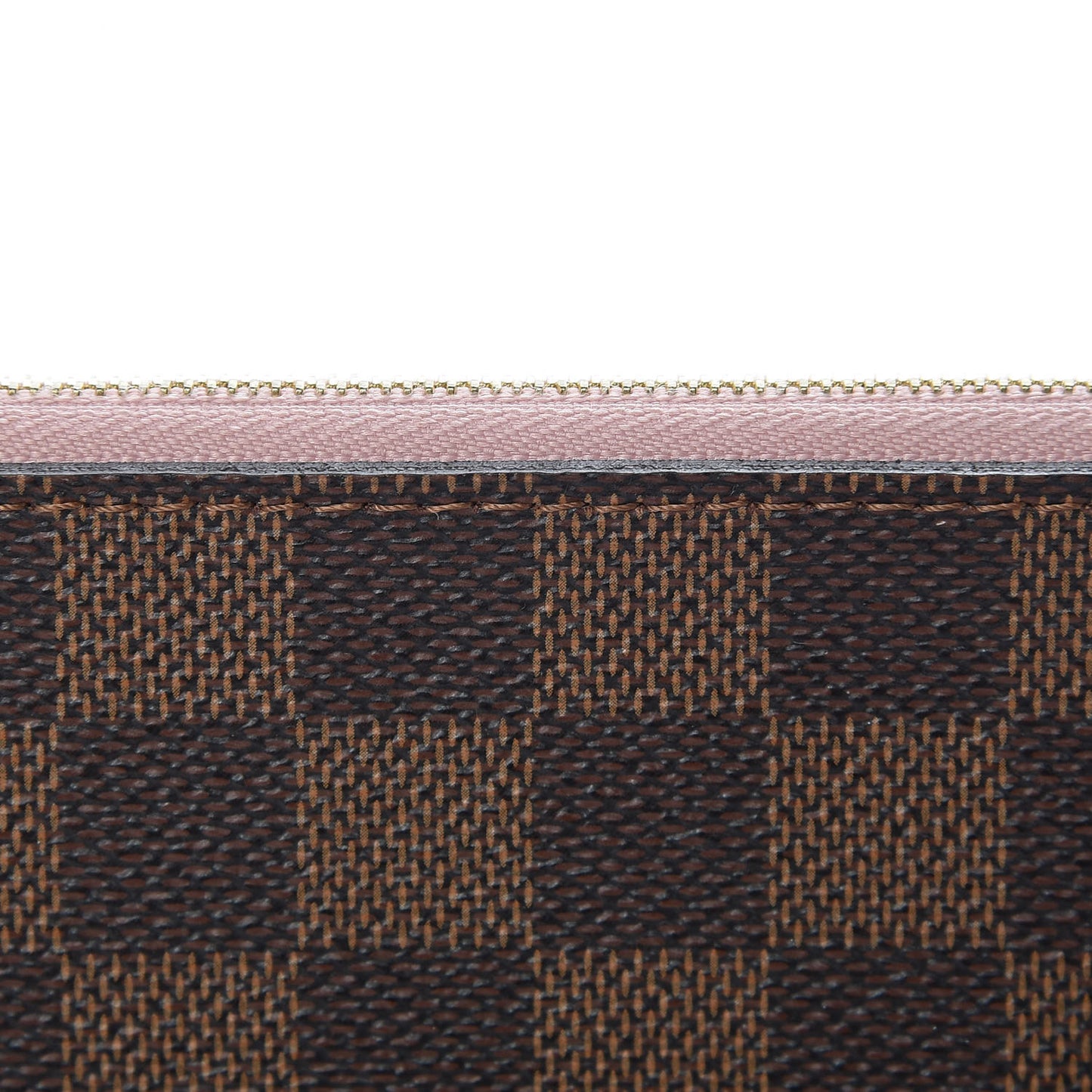 Damier Ebene Neverfull MM GM Pochette Rose Ballerine