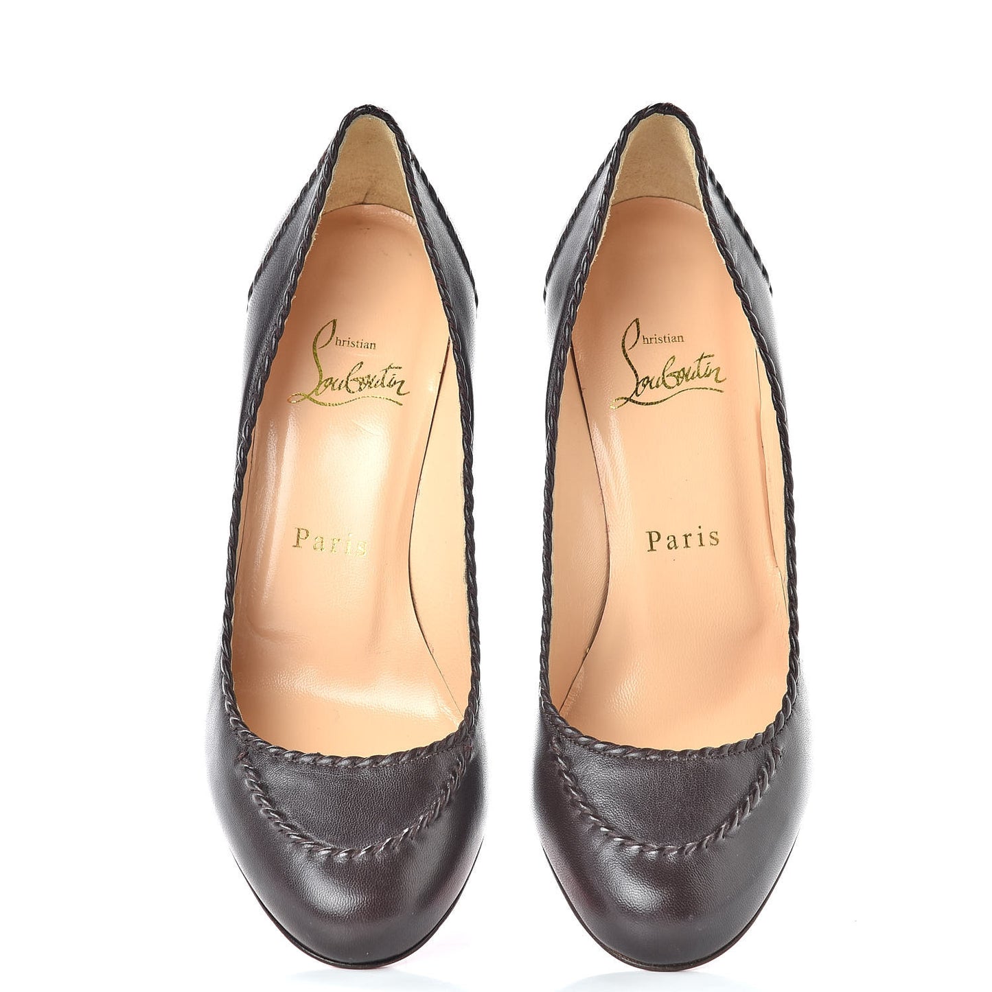 Nappa Marpelissimo Twisted 85 Pumps 36 Dark Brown