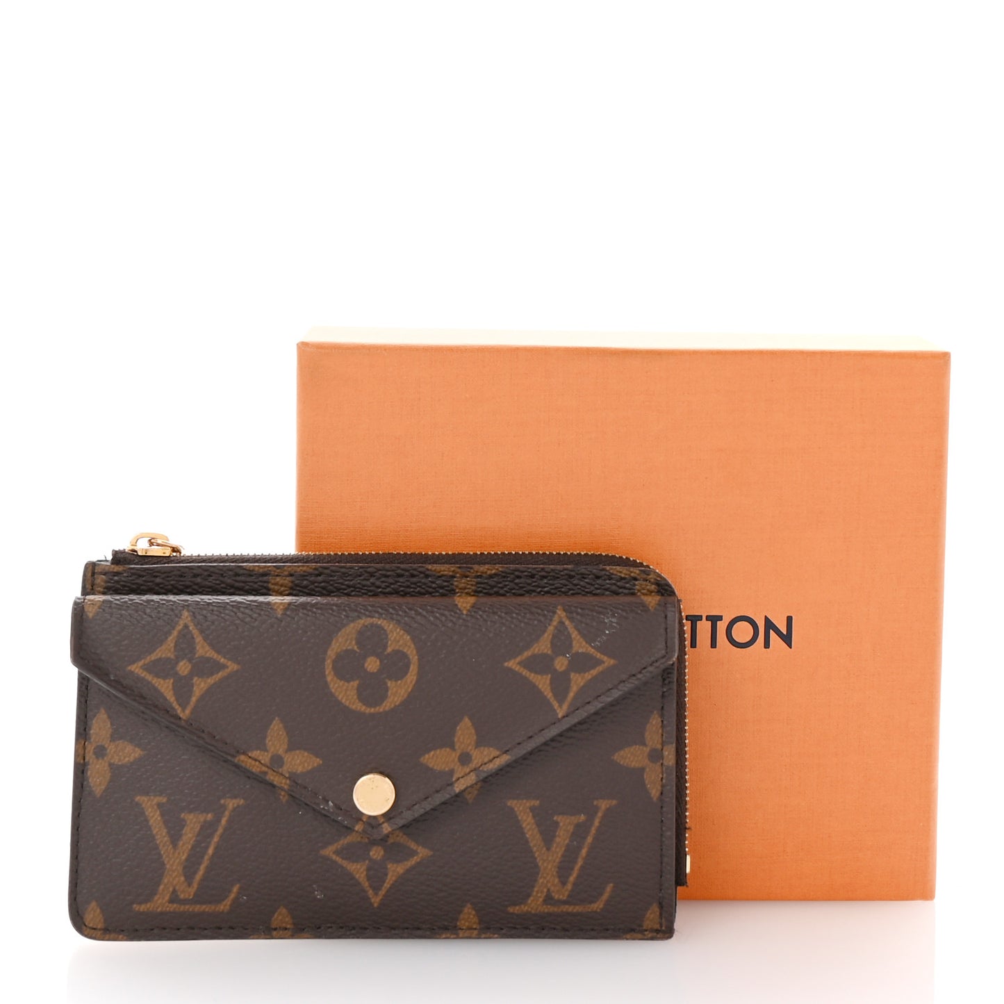 Monogram Recto Verso Card Holder Black