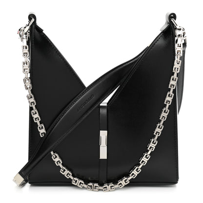 Givenchy Box Calfskin Mini Cut Out Shoulder Bag Black 1 of 10