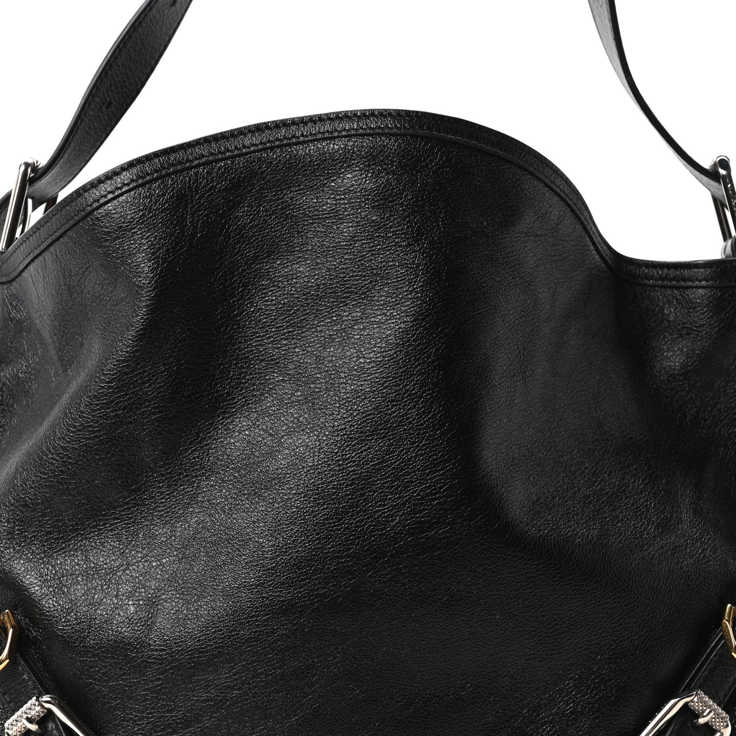 Calfskin Medium Voyou Bag Black
