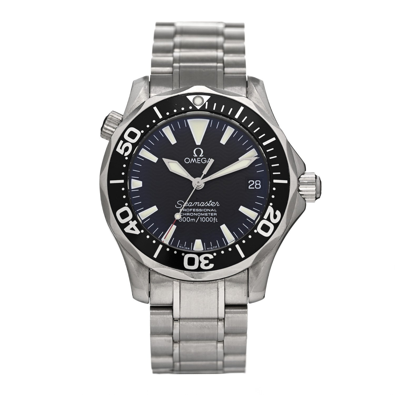 Omega Stainless Steel 36mm Seamaster Professional Automatic Watch Black 2252.50.00 1 of 4