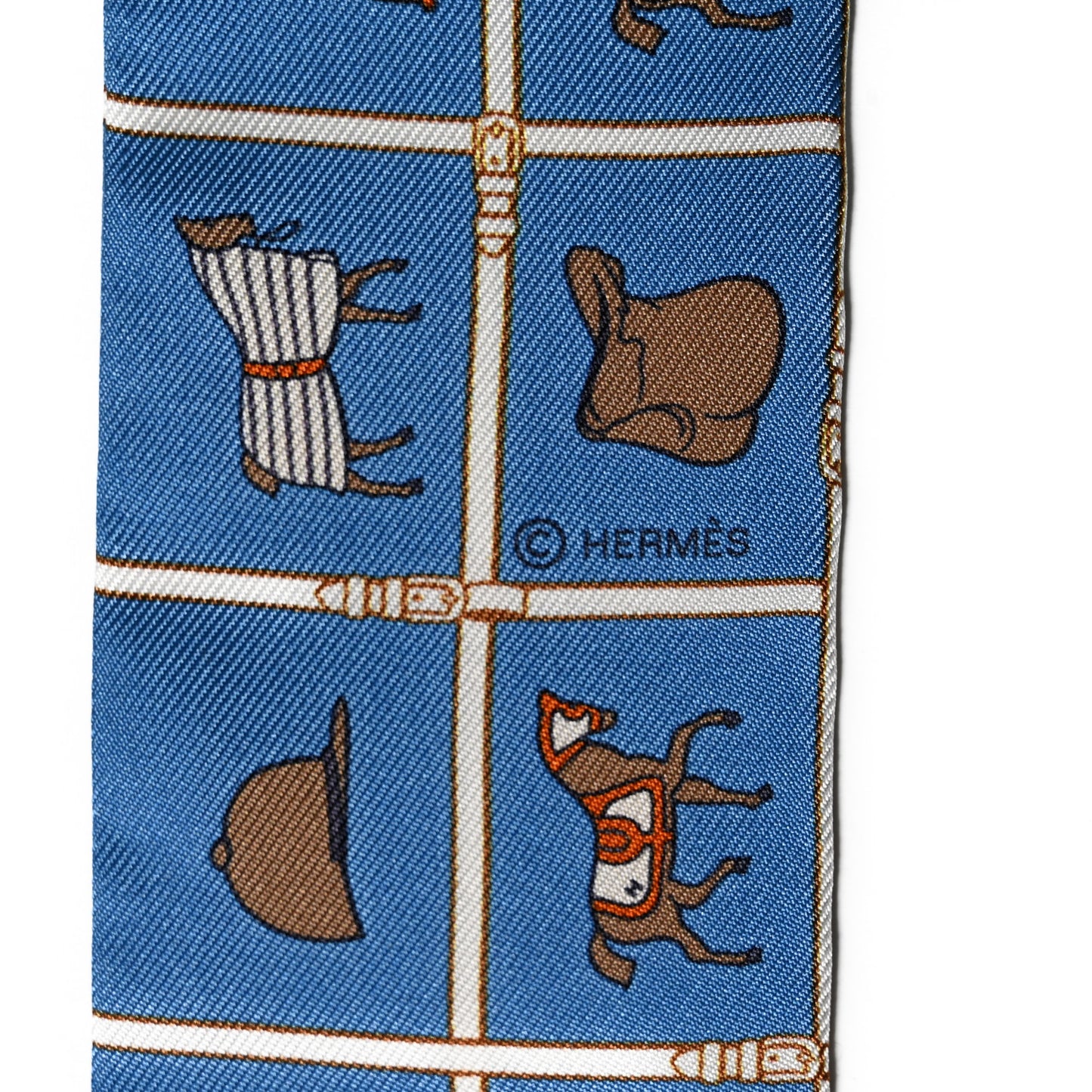 Silk Couvertures Et Tenues Twilly Bleu Moyen Blanc