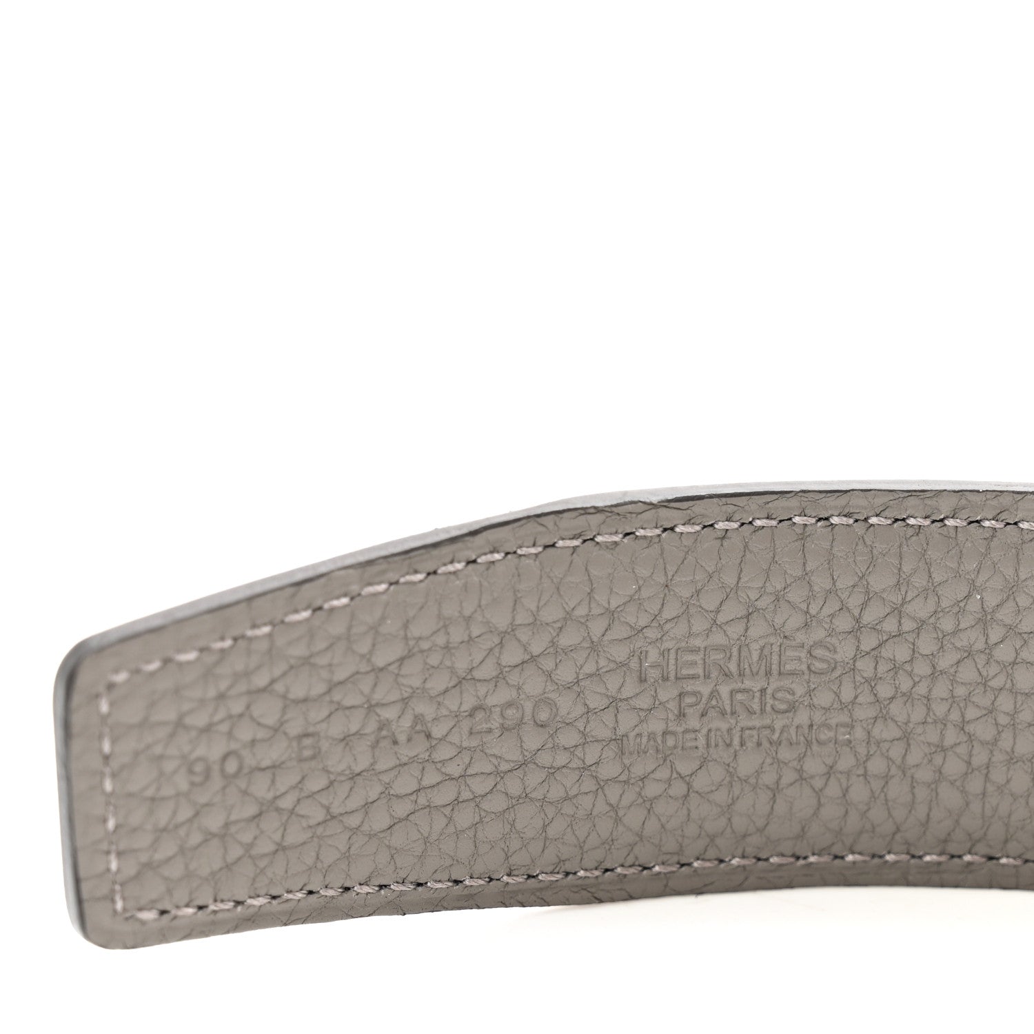 Hermes Box Togo So Black 32mm H Belt 90 36 Ebene Gris Meyer 3 of 4