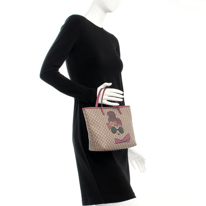 Gucci GG Supreme Monogram Kid's Doll Print Tote 2 of 8