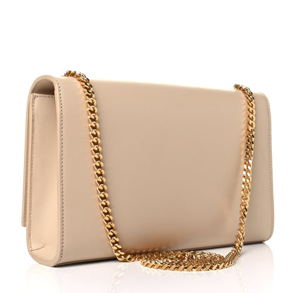 Saint Laurent Smooth Calfskin Medium Classic Monogram Kate Tassel Satchel Sea Salt 2 of 7