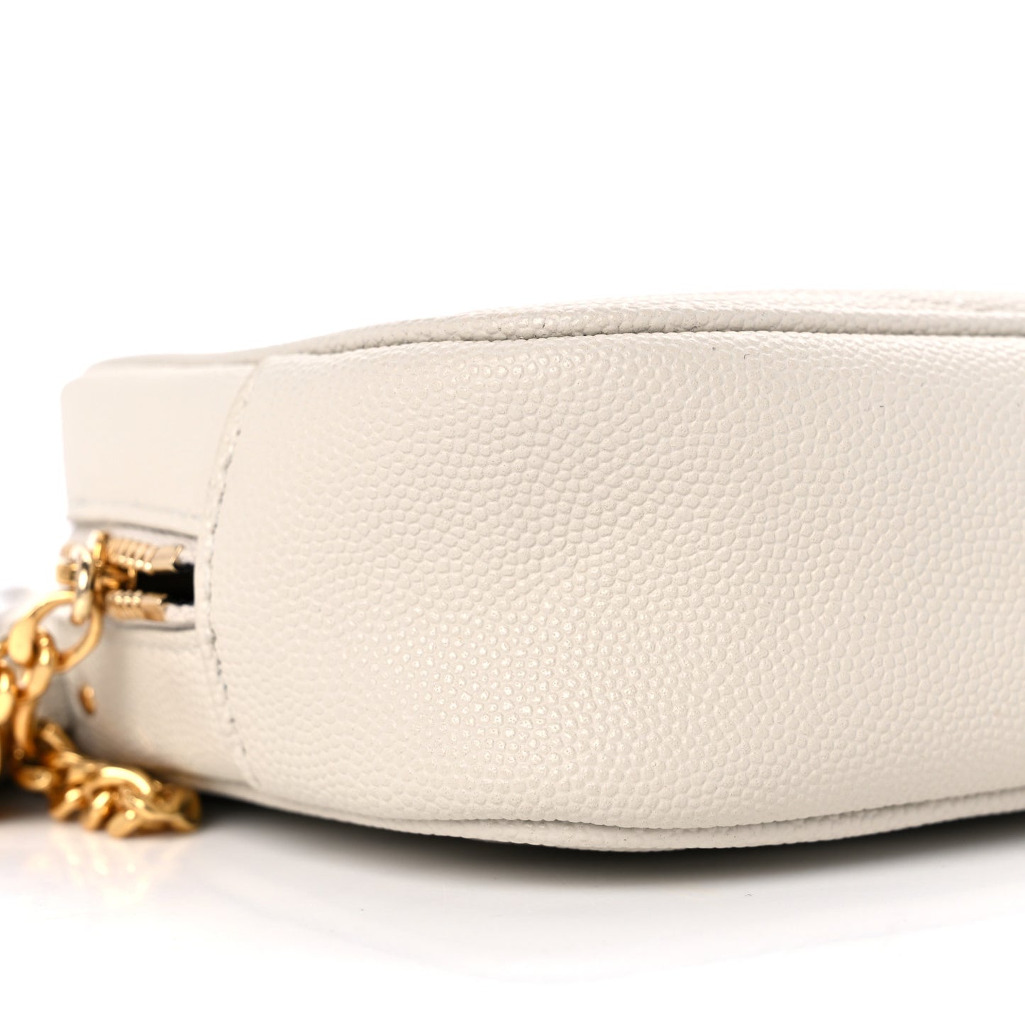 Grain De Poudre Matelasse Monogram Mini Lou Camera Bag Crema Soft