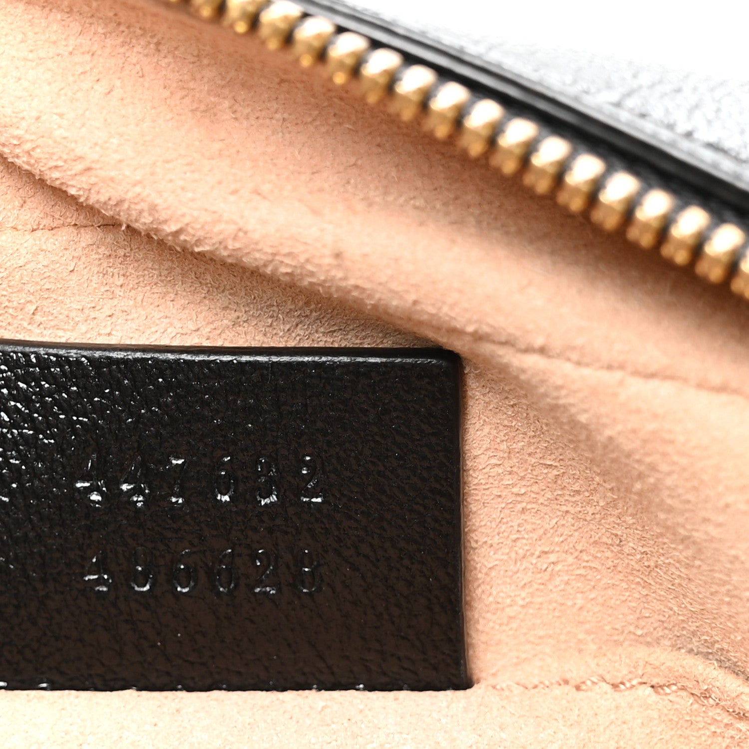 Gucci Monogram Matelasse Diagonal Small GG Marmont Chain Shoulder Bag Beige Black 6 of 10
