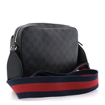 Gucci GG Supreme Monogram Small Crossbody Bag Black 3 of 10